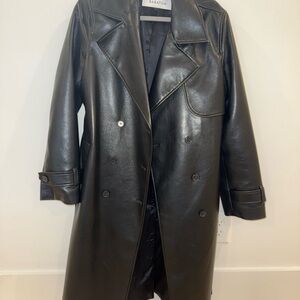 Babaton Black Leather Jacket